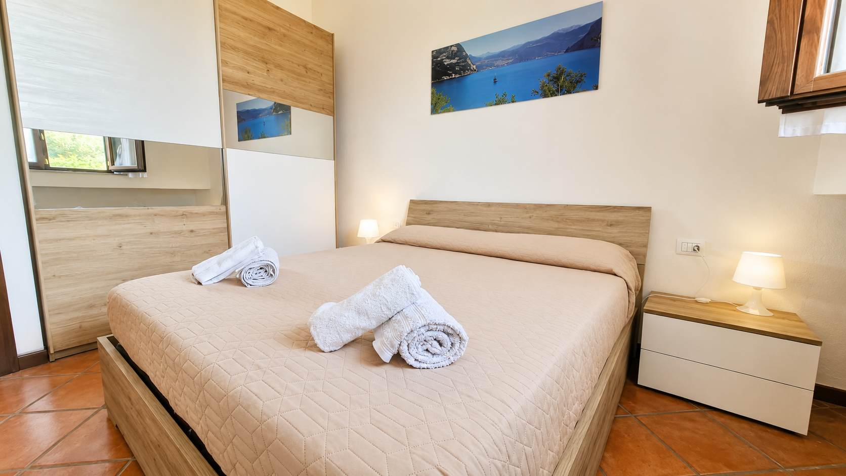 Camera da letto — Casa Santiago 29, appartamento a Monte Isola