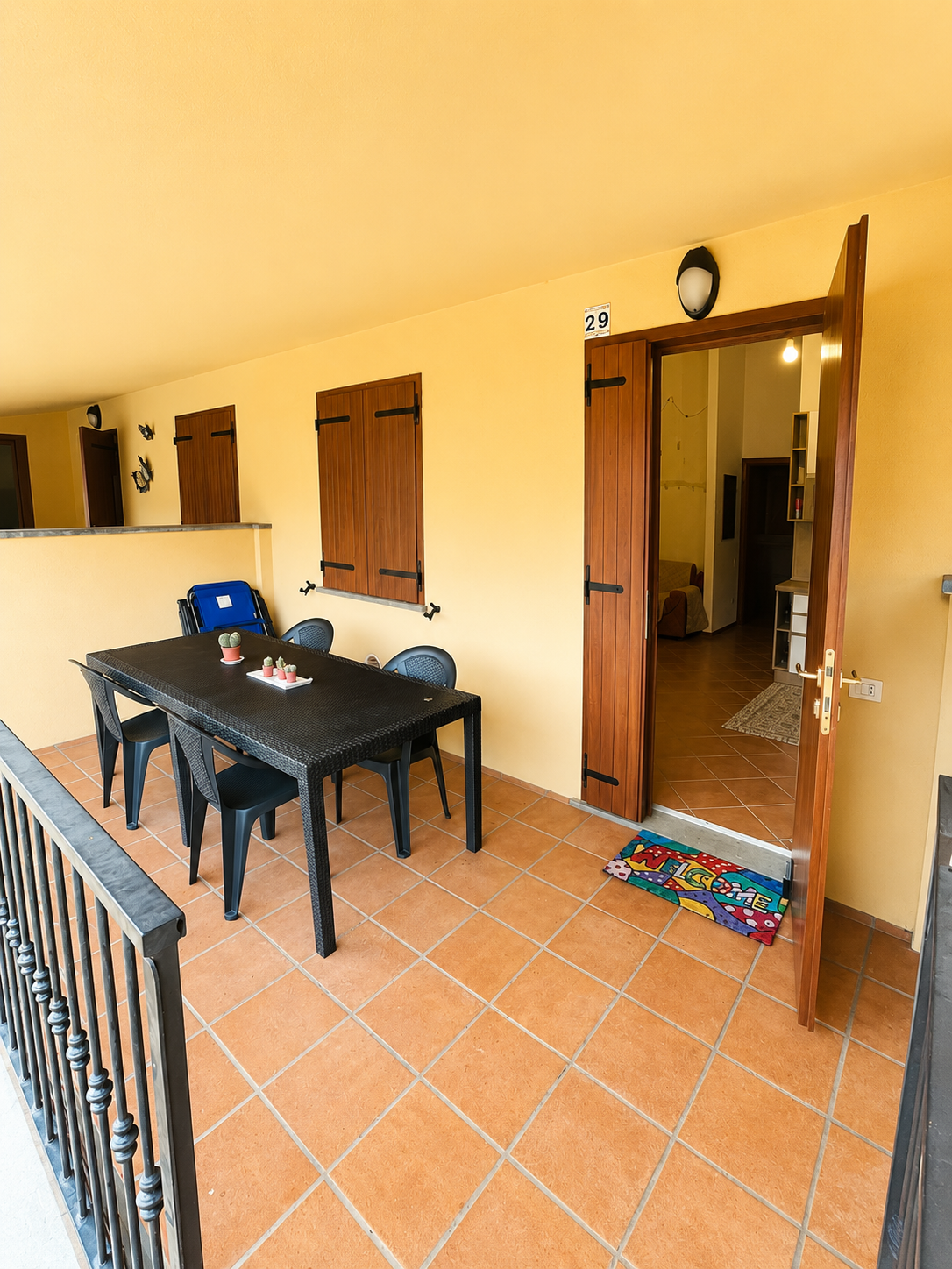 La terrazza — Casa Santiago 29, appartamento a Monte Isola