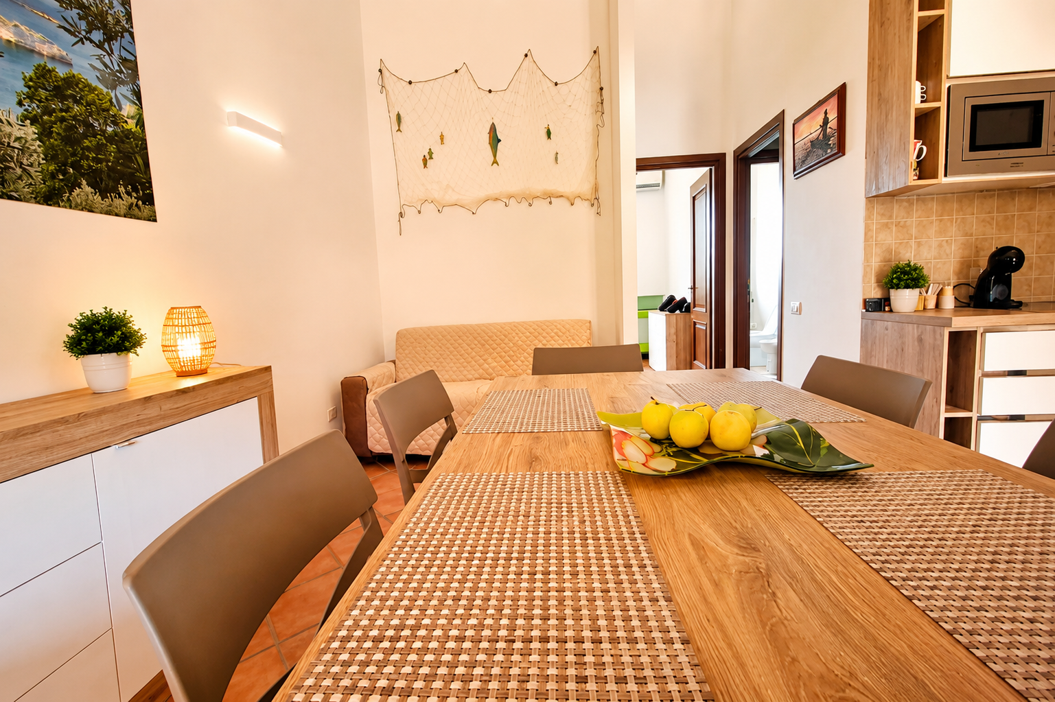 Zona pranzo — Casa Santiago 29, appartamento a Monte Isola